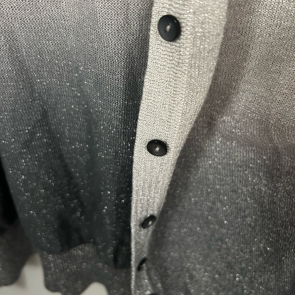 Sparkly Silver Ombré Cardigan from Reitmans - Picture 3 of 4